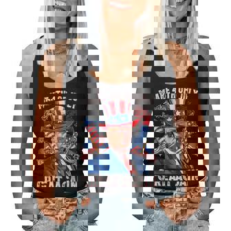 Make 4Th Of July Great Again Trump Firework Women Women Tank Top - Monsterry