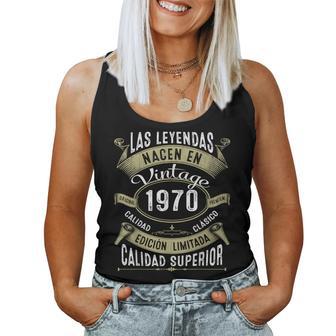 55 Años Cumpleaños Regalo Hombre Intage 1970 Camiseta sin mangas para mujer - Regaloses