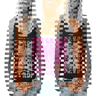 5Th Grade Girls Coquette Bow Back To School Fifth Grade Women Tank Top | Mazezy