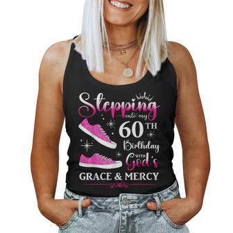 60Th Birthday Sixty 60 Years Old Bday Party Bd Women Tank Top - Thegiftio
