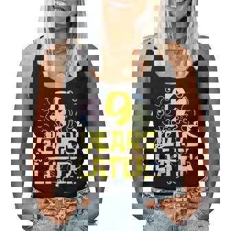 9 Years Later Nine 9 Year Old Birthday For Girls Boy Women Tank Top - Seseable