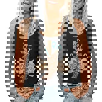 Abc 123 Western Teacher Life Cowboy Cowgirl Teaching Women Women Tank Top - Thegiftio