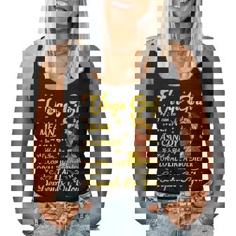 African American Birthday Black Virgo Girl Women Tank Top | Seseable CA