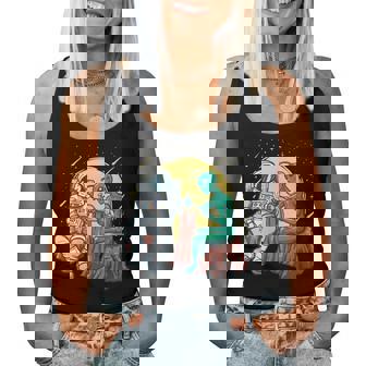 Alien Tatuado Astronauta Ink Tattoo Artista Del Tatuaje Cuello Camiseta sin mangas para mujer - Regaloses