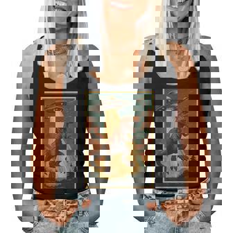 Alien Ufo Abduction Dinosaur Boy T-Rex Women Tank Top - Thegiftio