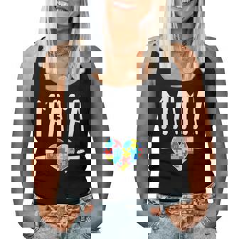 Apoyo De Regalo De Diseño De Madre Autista Para Madres De Niños Autistas In Mangas Camiseta sin mangas para mujer - Regaloses