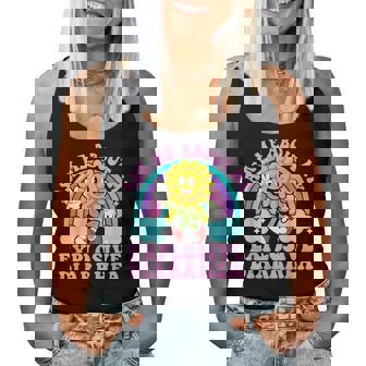 Ask Me About My Explosive Diarrhea Sarcastic Poop Meme Women Tank Top - Monsterry