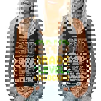 Back To School 2Nd Grade Boys Gamer First Day Second Grade Women Tank Top | Mazezy