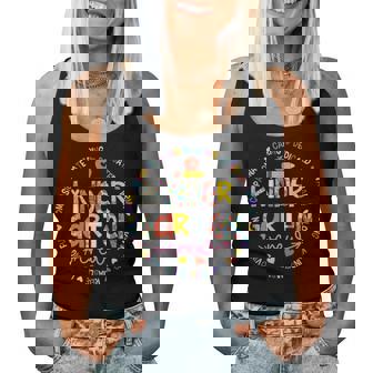 Back To School Kindergarten Crew Teacher Squad Matching Team Women Tank Top | Mazezy