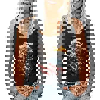 Bandera Americana Águila Patriótica Estados Unidos América Ciudadano Es Hombres Camiseta sin mangas para mujer - Regaloses