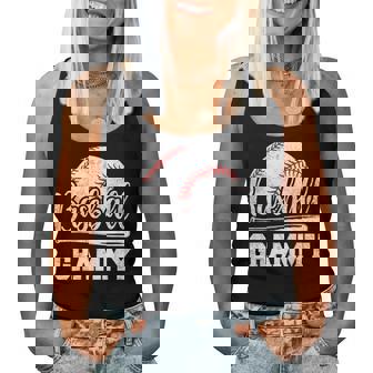 Baseball Grammy Baseball Player Game Day Mother's Day Women Tank Top - Monsterry