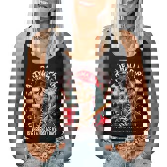 Baseball Mama At The Ballpark Mother's Day Skeleton Women Tank Top - Thegiftio UK
