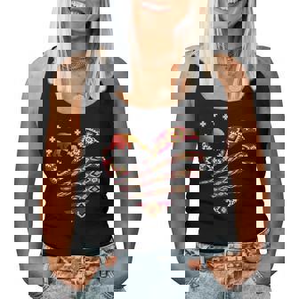 Bear Heart Mother's Day Native American Women Tank Top | Mazezy