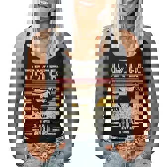 Best Cow Mom Vintage Cattle Dexter Women Tank Top | Mazezy