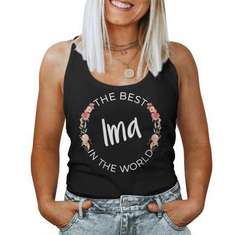 The Best Ima In The World Jewish Mom Mother's Day Women Tank Top - Thegiftio UK