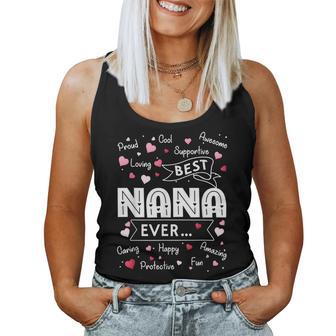 Best Nana Ever First Time Grandma Women Tank Top - Thegiftio UK