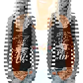 Best Nini For Mother's Day My Favorite People Call Me Nini Floral Birthday Nini Women Tank Top - Monsterry