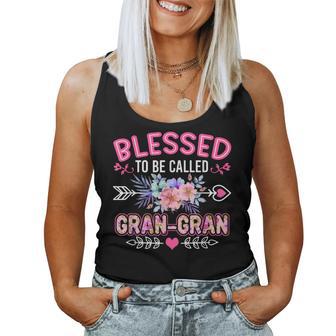 Blessed To Be Called Gran-Gran Mother's Day Women Tank Top - Thegiftio UK
