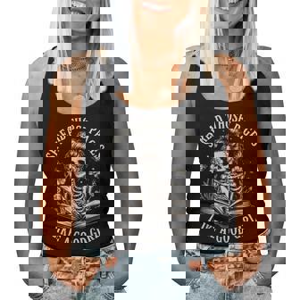 Book Lover Born To Read Books Forced To Read Emails Groovy Women Tank Top - Thegiftio