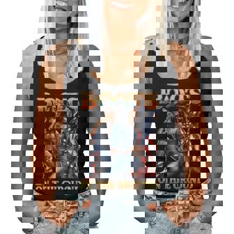 Boots On The Ground 4Th Of July All American Girl Cowgirl Women Tank Top - Monsterry