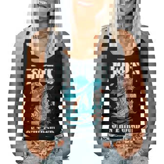 Boots On The Ground Cowboy Boot Western Country Girl Women Tank Top - Monsterry