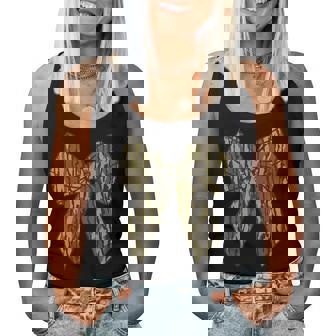 Bottomland Camo Bow Camo Coquette Bow Hunting Girls Women Tank Top - Thegiftio