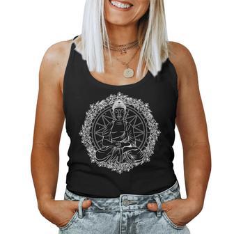 Bouddha Yoga Mandala Méditation Bouddhisme Namaste Débardeur pour femme - Cadeauxyz