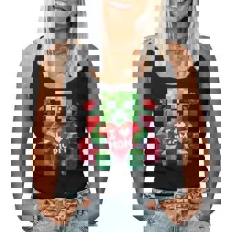 Boy Mom I Love Mom Heart Mother's Day Video Game Pixel Women Tank Top - Monsterry