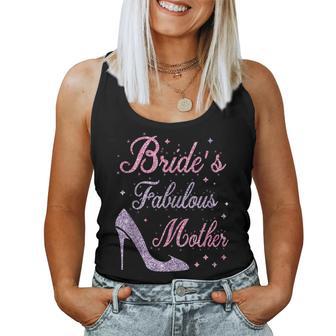 Bride's Fabulous Mother Happy Marry Wedding Mother Day Women Tank Top - Monsterry