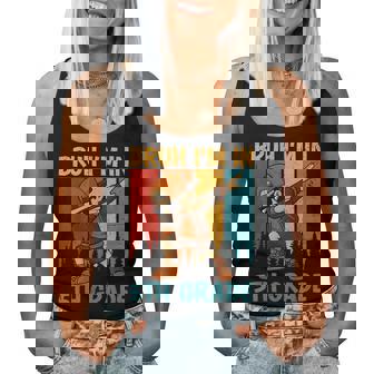 Bruh I'm In 5Th Grade Fifth Grade Dabbing Boy Student Women Tank Top | Mazezy