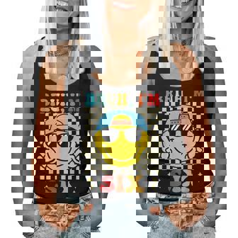 Bruh I'm Six 6 6Th Birthday Groovy Boys Girls 6 Years Old Women Tank Top - Thegiftio