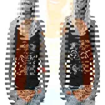 Camo Bow Coquette Dove Season Hunting Dove Hunter Hunt Girl Women Tank Top - Thegiftio