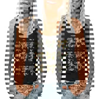 Camouflage Camo Bow Girls Camo Coquette Bow Hunting Women Women Tank Top - Thegiftio