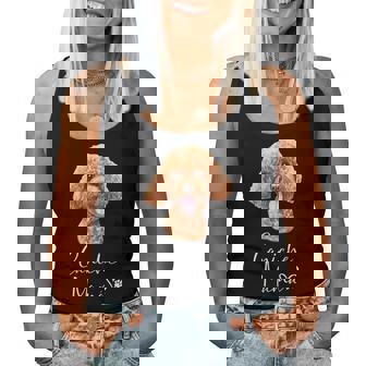 Caniche Mamá Perro Regalo De Madre Caniche In Mangas Camiseta sin mangas para mujer - Regaloses