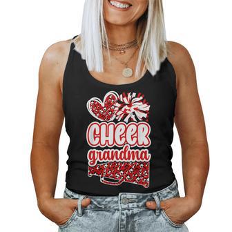 Cheer Grandma Of A Cheerleader Grandmother Women Tank Top - Thegiftio UK