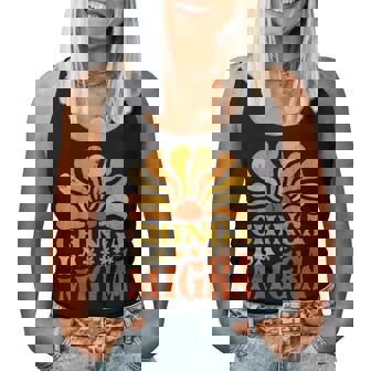 Chinga La Migra Immigration Floral Flowers Snake Graphic Women Tank Top - Thegiftio