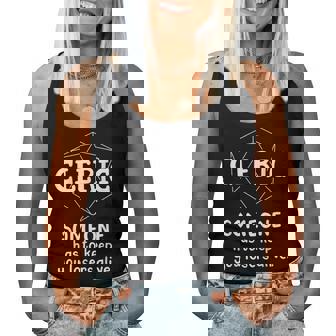 Clérigo Divertido Personaje Broma Juegos De Rol Rpg Gamer Camiseta sin mangas para mujer - Regaloses