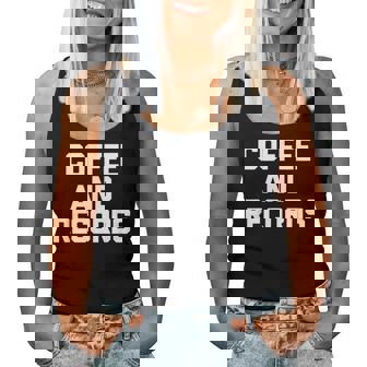 Coffee & Records 面白いビニールレコードコレクターミュージック レディースタンクトップ - Kawaiitshirt