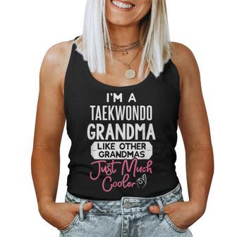 Cool Taekwondo Grandma Women Tank Top - Thegiftio UK