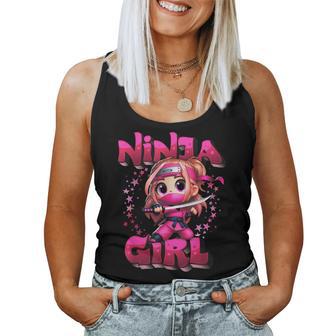 Coole Ninja-Kunst Für Kinder Mädchen Ninja-Trainingskrieger Tank Top Frauen - Geschenkecke