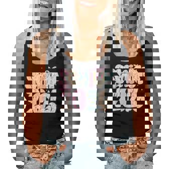 Coquette Lace Floral Pastel Senior 2026 Senior 26 Graduation Women Tank Top | Mazezy