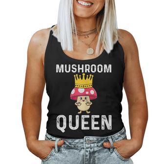 Costume Champignon Reine Drôle Champignon Pour Débardeur pour femme - Cadeauxyz