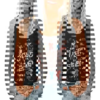 Covered In Seamen Joke Sarcastic Wife Mom Sassy Humor Women Tank Top | Mazezy