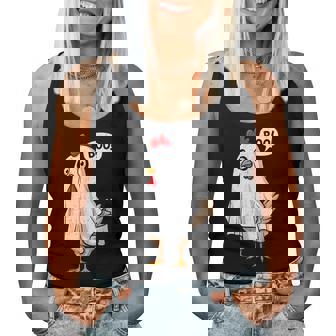 Cute Chicken Boo Halloween Costume Women Women Tank Top | Seseable UK