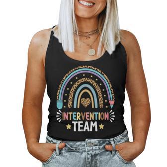 Cute Intervention Teacher Rti Interventionist Teacher Women Tank Top | Mazezy