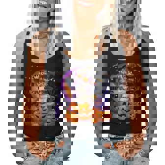 Cute Witch Unicorrn Jack O Lantern Halloween Costumes Girls Women Tank Top - Seseable