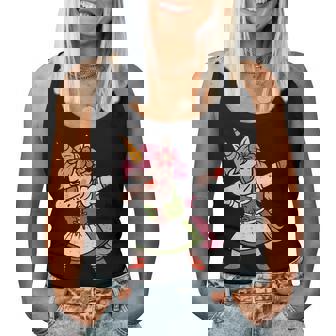 Dabbing German Unicorn Drindl Oktoberfest Bavarian Girl N Women Tank Top - Thegiftio