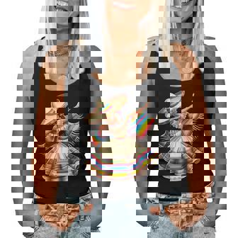 Dabbing Poncho Pour Fille Mexicaine Cinco De Mayoombrero Dab Débardeur pour femme - Cadeauxyz