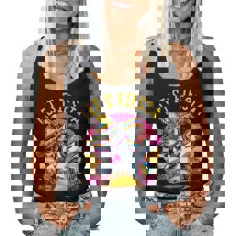 Dabbing Unicorn Cinco De Mayo Pour Enfants Et Filles Let's Fiesta Débardeur pour femme - Cadeauxyz