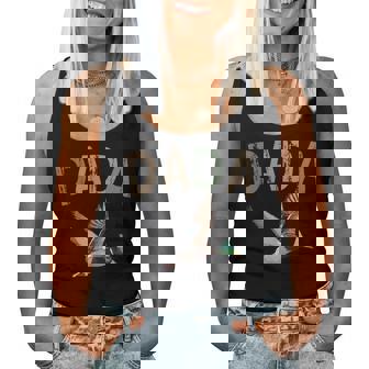 Dada Duck Hunting One Lucky Duck 1St Birthday Family Party Women Tank Top - Thegiftio